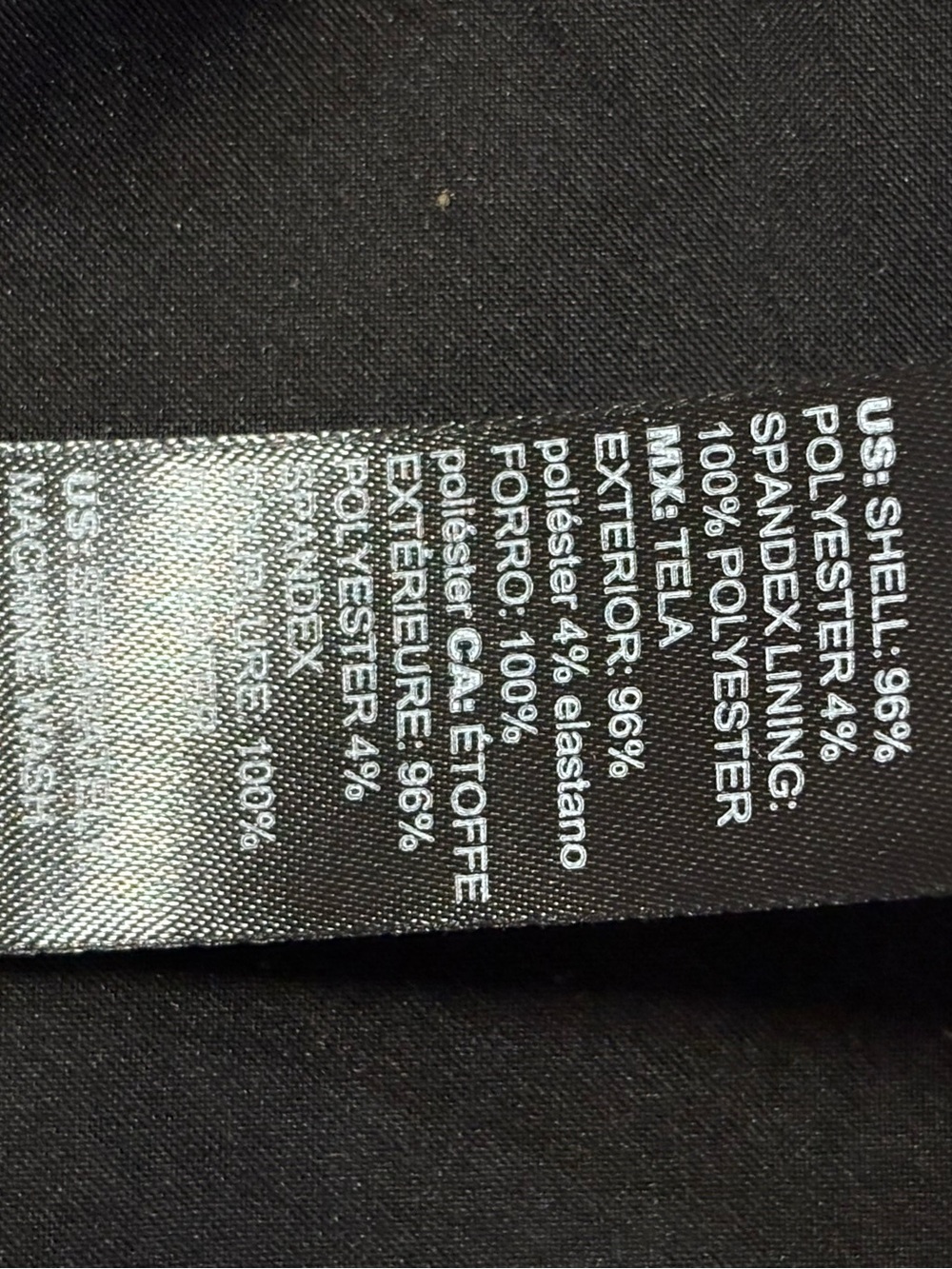WHBM Vegan Ultra Suede Black Moto Jacket Size 6 EUC - Picture 12 of 15